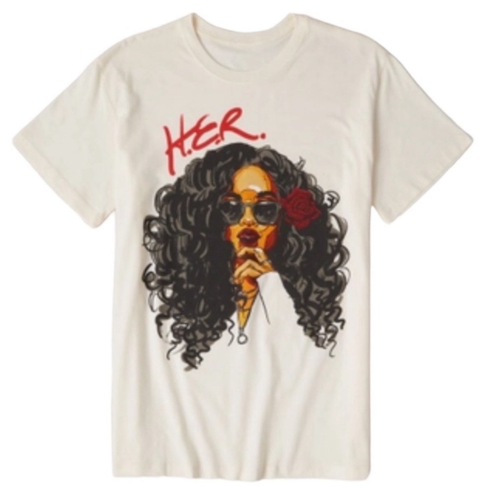 NWOT Graphic Tee H.E.R MSRP $36 Size Medium